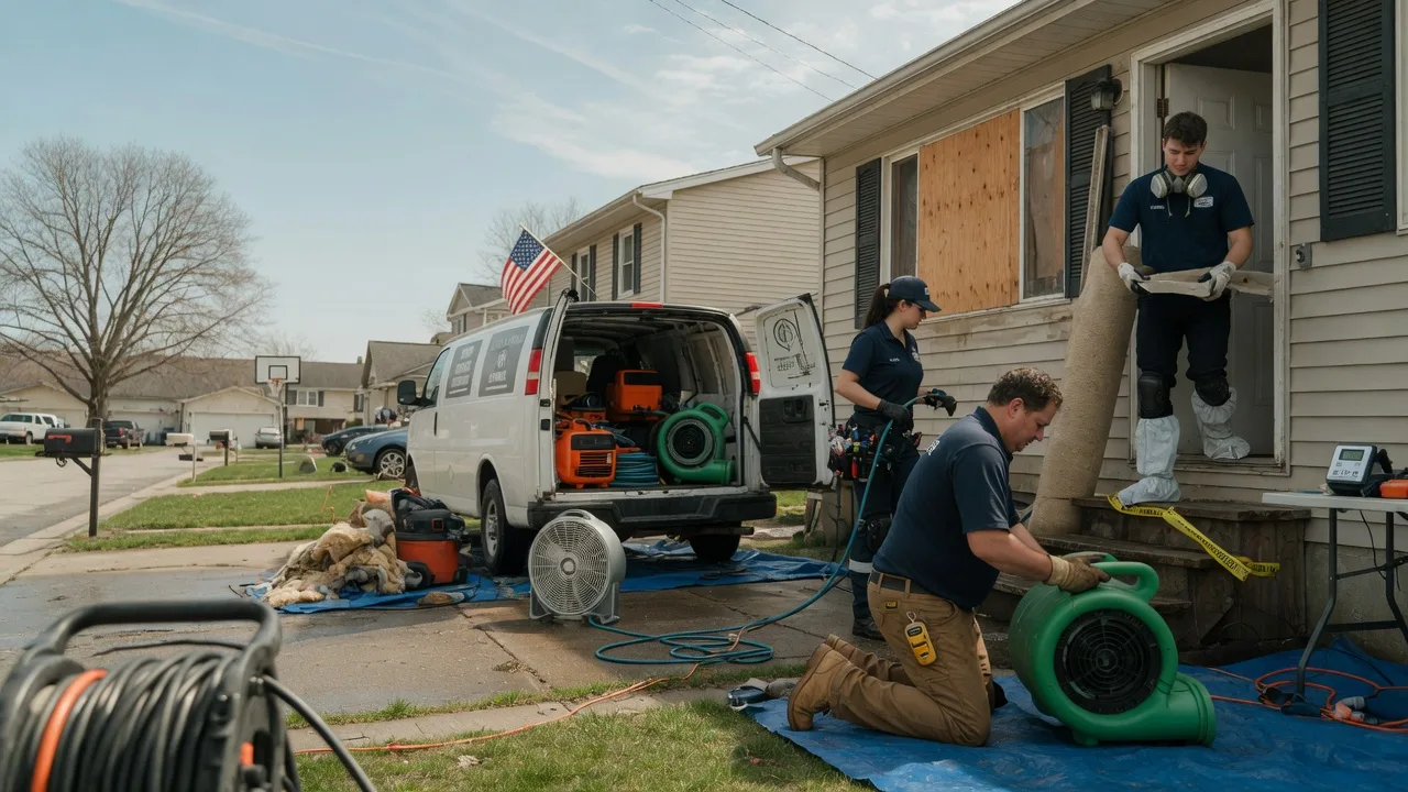 Water Damage Restoration in Pleasureville, KY near me